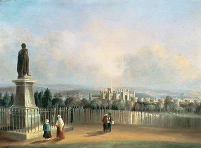Uitzicht op Old Government House, Sydney, ca. 1843-60 door George Edward Peacock