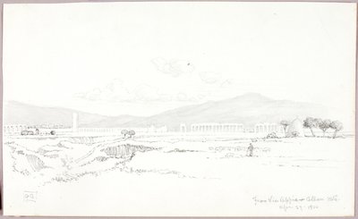 Van Via Appia en Albanië door George Elbert Burr