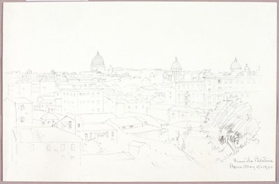 Van de Palatijn, Rome door George Elbert Burr