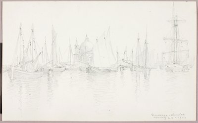 Giudecca--Venetië door George Elbert Burr