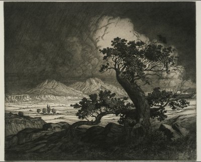Oude ceders en Spaanse pieken door George Elbert Burr