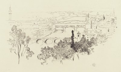 Schets van Florence door George Elbert Burr