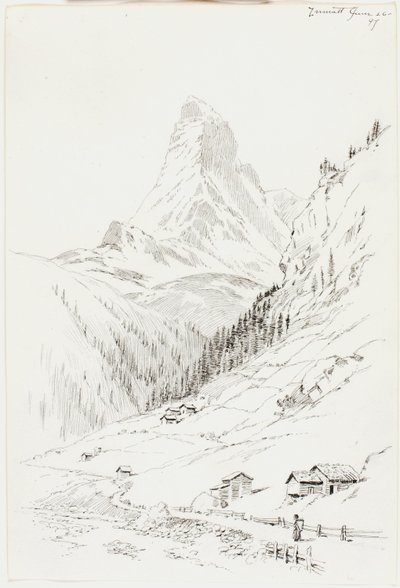 Zermatt door George Elbert Burr