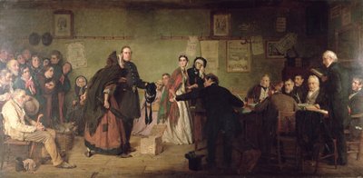 Voor de magistraten door George Elgar Hicks