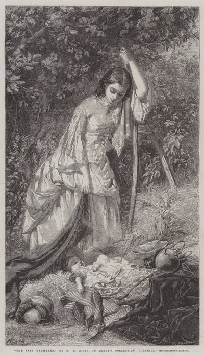 De eerlijke hooimaakster door George Elgar Hicks