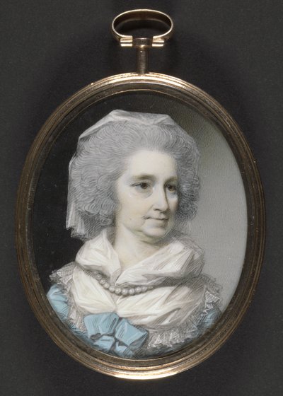 Lady Grace Burnaby door George Engleheart