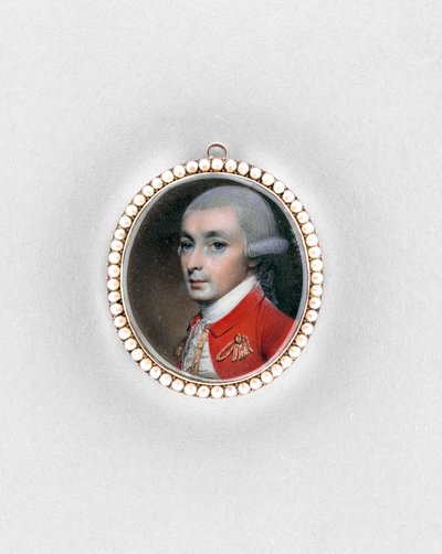 Portret van een man, c.1775 door George Engleheart