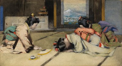 Thuis in Japan, of Groeten door George F. Henry