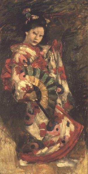 Japans meisje door George F. Henry
