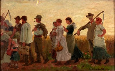 De Oogstmaan, 1881 door George Faulkner Wetherbee