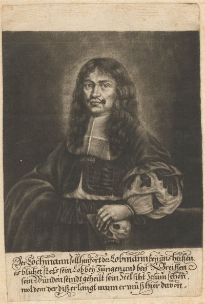 Michael Lochmann (1630-1674) door George Fennitzer