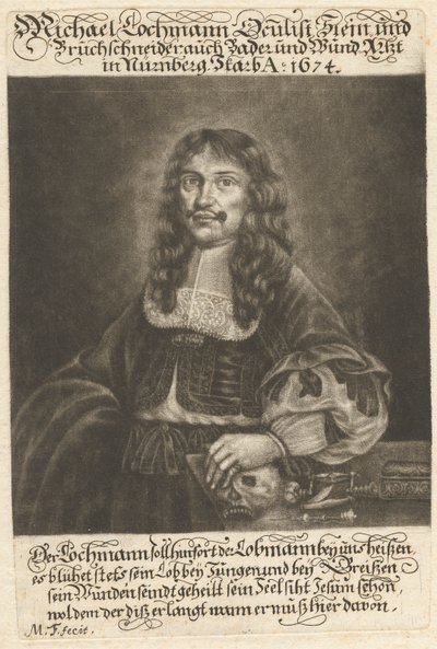 Michael Lochmann (1630-1674) door George Fennitzer