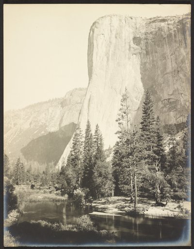 El Capitan, 3300 voet door George Fiske
