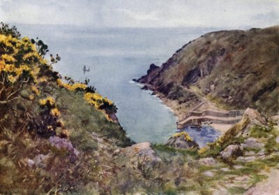 Lamorna Cove door George Franck Nicholls
