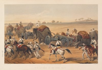Vooruitgang van de Belegeringstrein, 1857 door George Francklin Atkinson