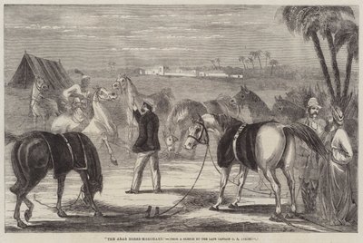 De Arabische Paardenhandelaar door George Francklin Atkinson