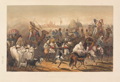 Troepen van de Inheemse Bondgenoten, circa 1857-1858 door George Francklin Atkinson