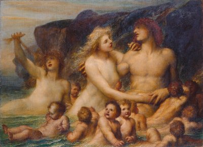 Een Griekse idylle door George Frederic Watts