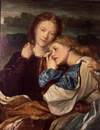 De Terry Zusters door George Frederic Watts