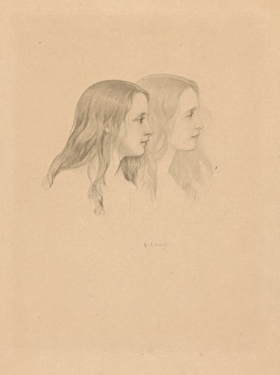 Zonder titel door George Frederic Watts