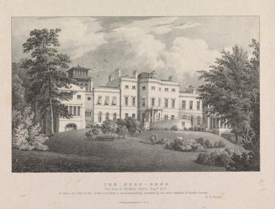 The Deep-Dene. Het huis van Thomas Hope, Esq. door George Frederick Prosser