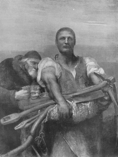 Industrie en hebzucht, ca. 1900, 1917 door George Frederick Watts