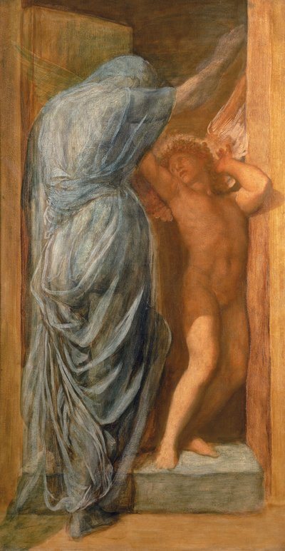 Liefde en Dood door George Frederick Watts