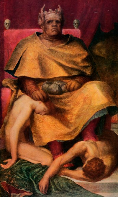 Mammon, c1884, 1912 door George Frederick Watts