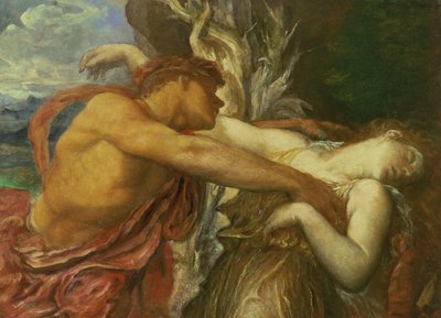 Orpheus en Eurydice door George Frederick Watts