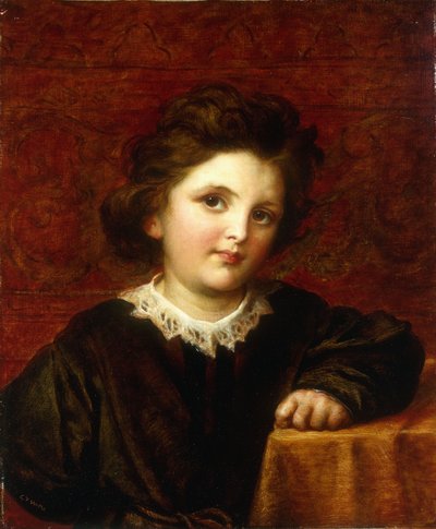 Portret van Alexander Cassavetti door George Frederick Watts