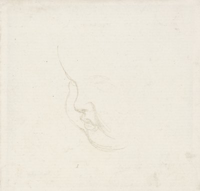 Studie voor een kinderhoofd, ca. 1860 door George Frederick Watts