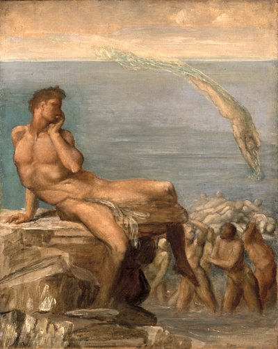 Het Genie van de Griekse Poëzie door George Frederick Watts