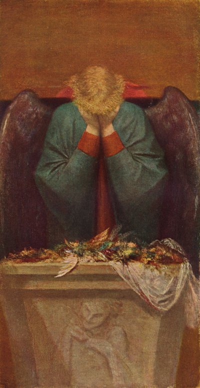 De treurende engel door George Frederick Watts