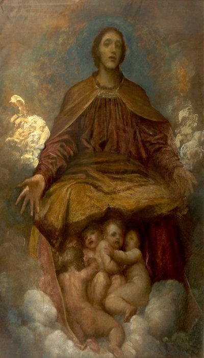 De geest van het christendom, 1872-75 door George Frederick Watts