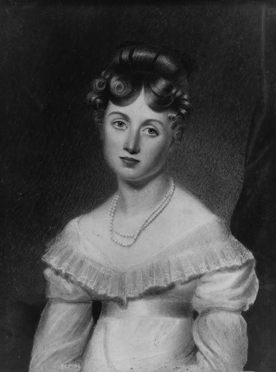 Portret van een dame, ca. 1825 door George Freeman