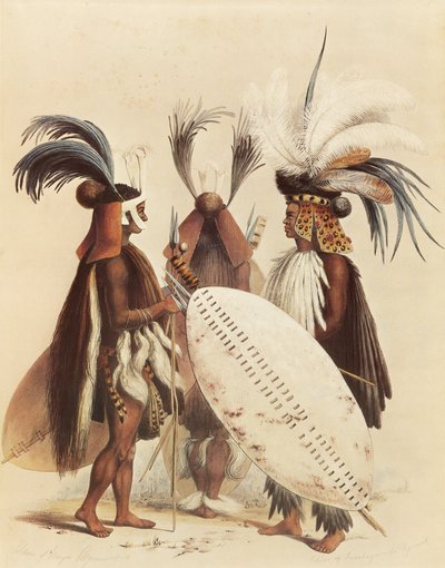 Het Zulu-leger door George French Angas