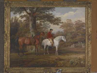 Jager en jachtopziener door George Garrard