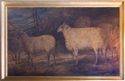 De verbetering van het South Down-schapenras in Holkham in Norfolk, 1793-1807 door George Garrard