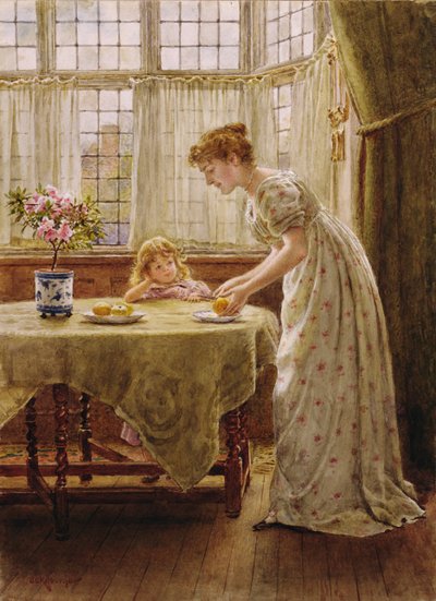 Middagtraktatie door George Goodwin Kilburne