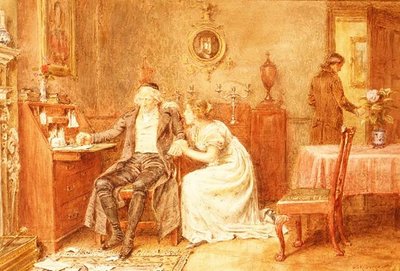 Onterfd door George Goodwin Kilburne
