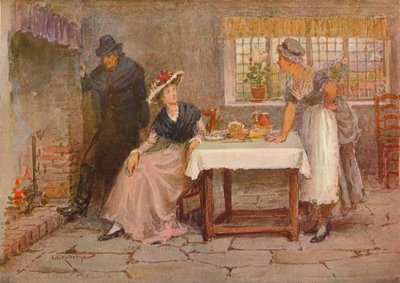 Langham Schets: Schuilplaats, c1885 door George Goodwin Kilburne