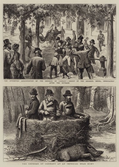 De Keizer van Duitsland door George Goodwin Kilburne