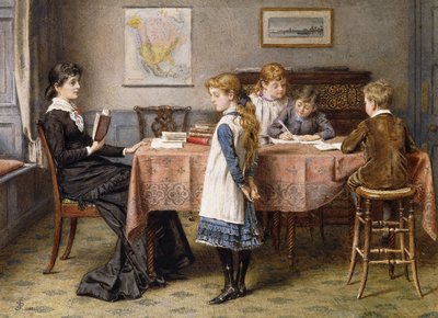 De les, 1892 door George Goodwin Kilburne