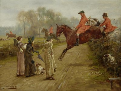 De jacht bekijken door George Goodwin Kilburne