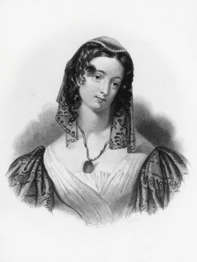 Inez, illustratie bij Childe Harold