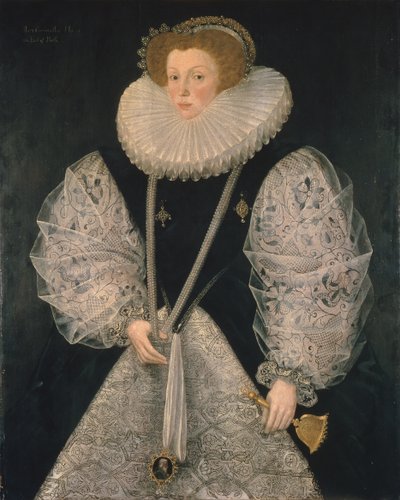 Mary Cornwallis, c.1580-85 door George Gower