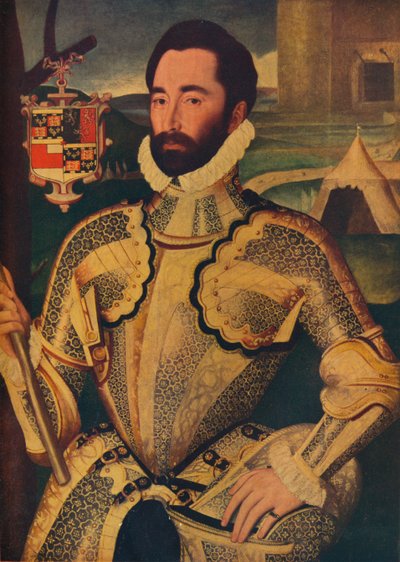 Sir Charles Somerset, ca. 1566 door George Gower