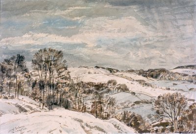 Winter in Wensleydale door George Graham