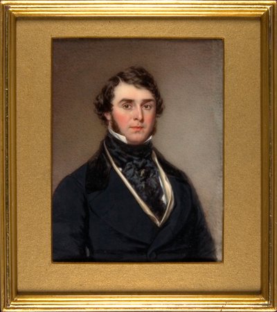 Portret van een man door George H. Hite