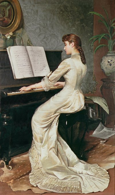 Een Lied Zonder Woorden, 1880 door George Hamilton Barrable